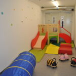 Innenbereich Rutschen