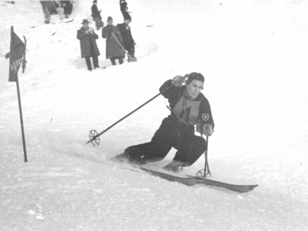 Deutsche Olympiasiegerin Christl Cranz