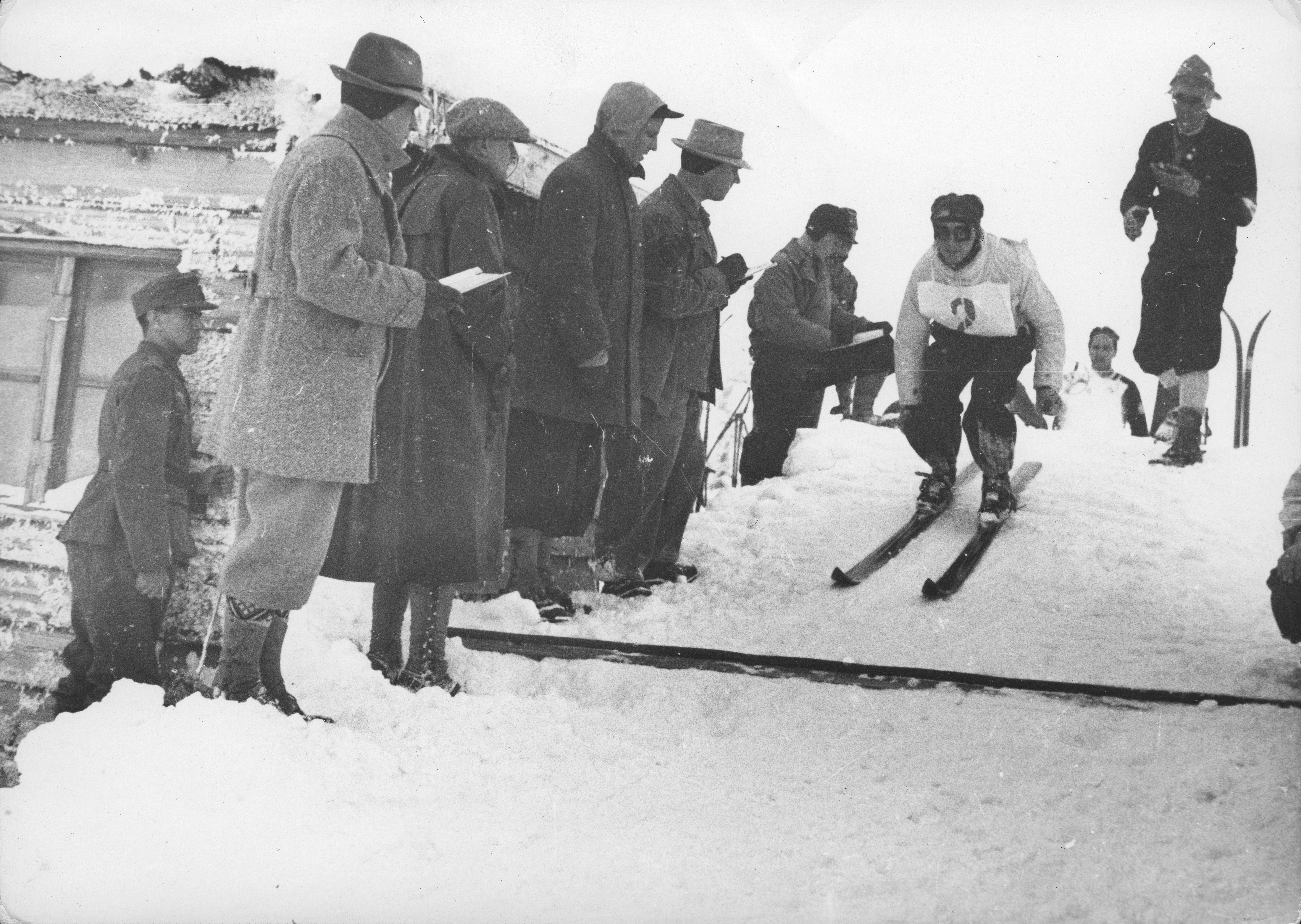 Emil Allais beim Start