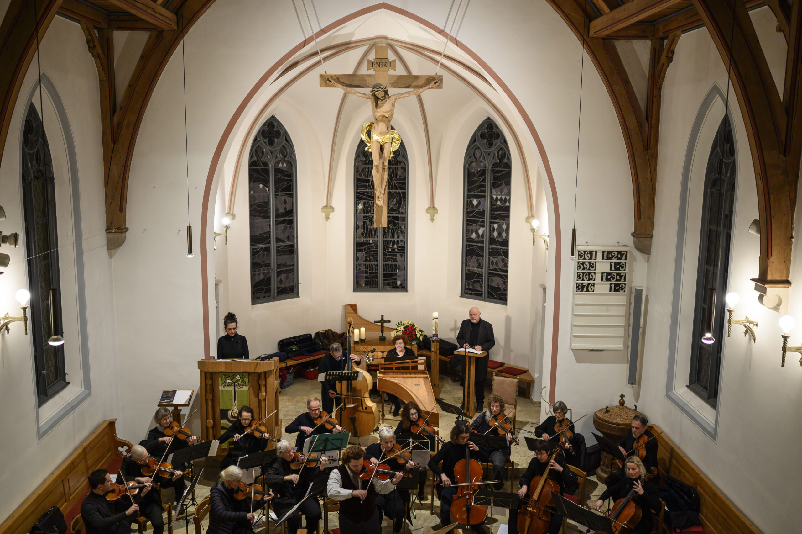 Bild aus der Kirche von 