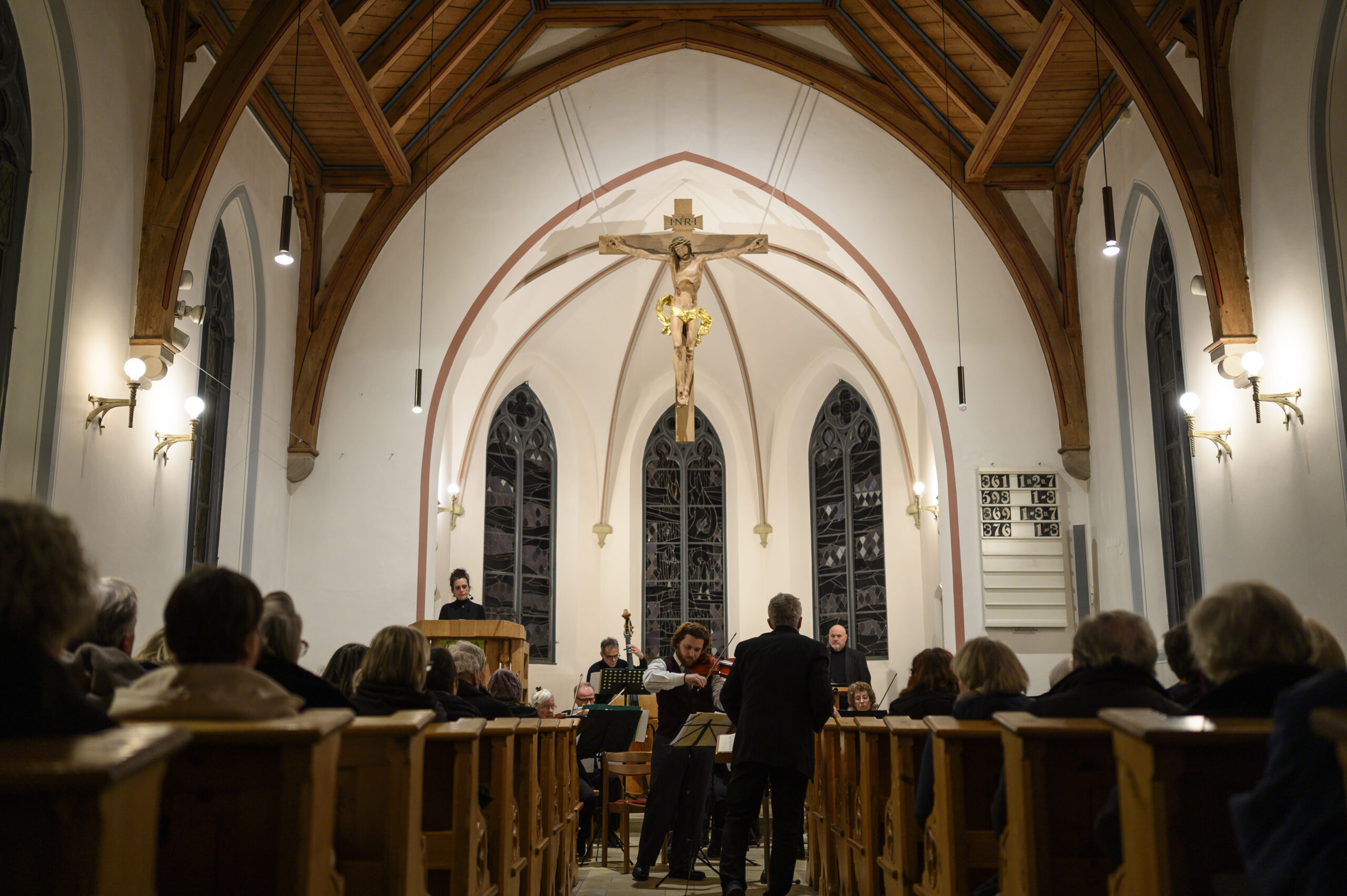 Bild aus der Kirche von 